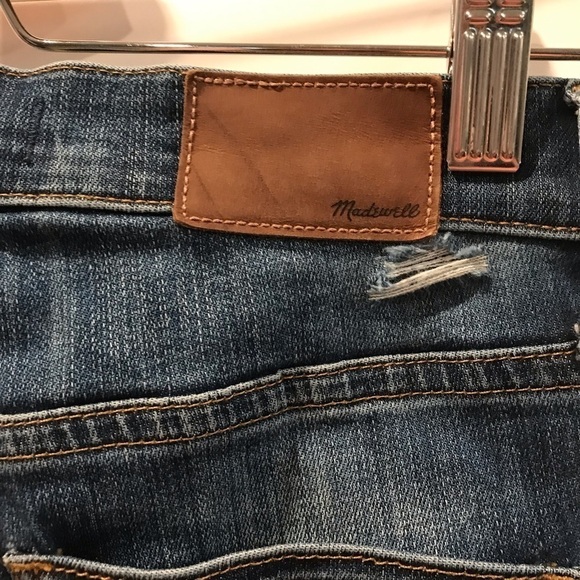 Madewell distressed high riser skinny jeans - Picture 8 of 15
